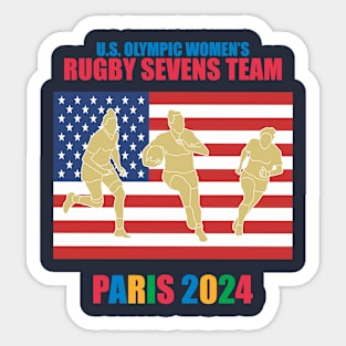 U.S. Olympic Women's Rugby Team Paris 2024 Sticker